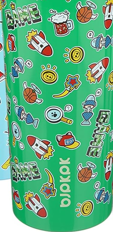a mug with a hat that says "BOY" and GAMER on it