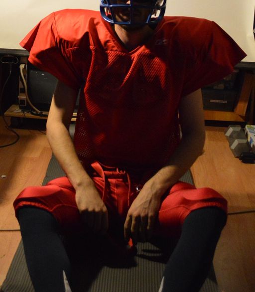 me in a uniform