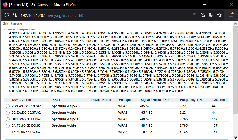 5785 and 5220 center channels